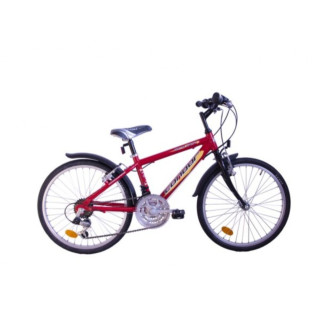 22" CONDOR alu 18sp chlapecké - červená