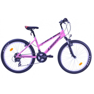 24" CONDOR alu 21sp OV dívčí - růžová
