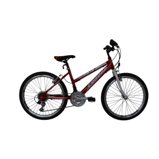 24" CONDOR alu 21sp dívčí - červená