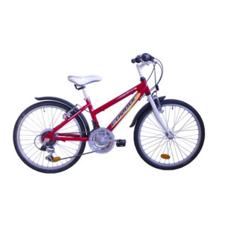 22" CONDOR alu 18sp dívčí - červená